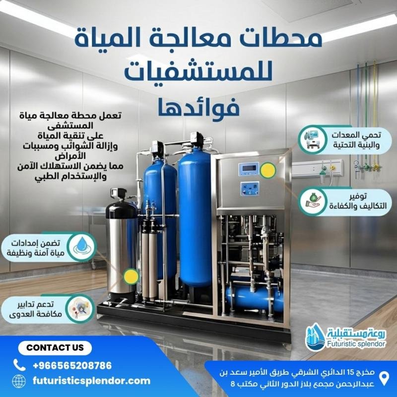 محطات معالجة المياه للمستشفيات