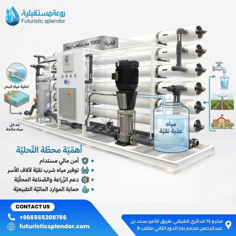 أهمية محطة التحلية